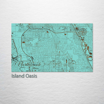 Northbrook, Illinois Street Map