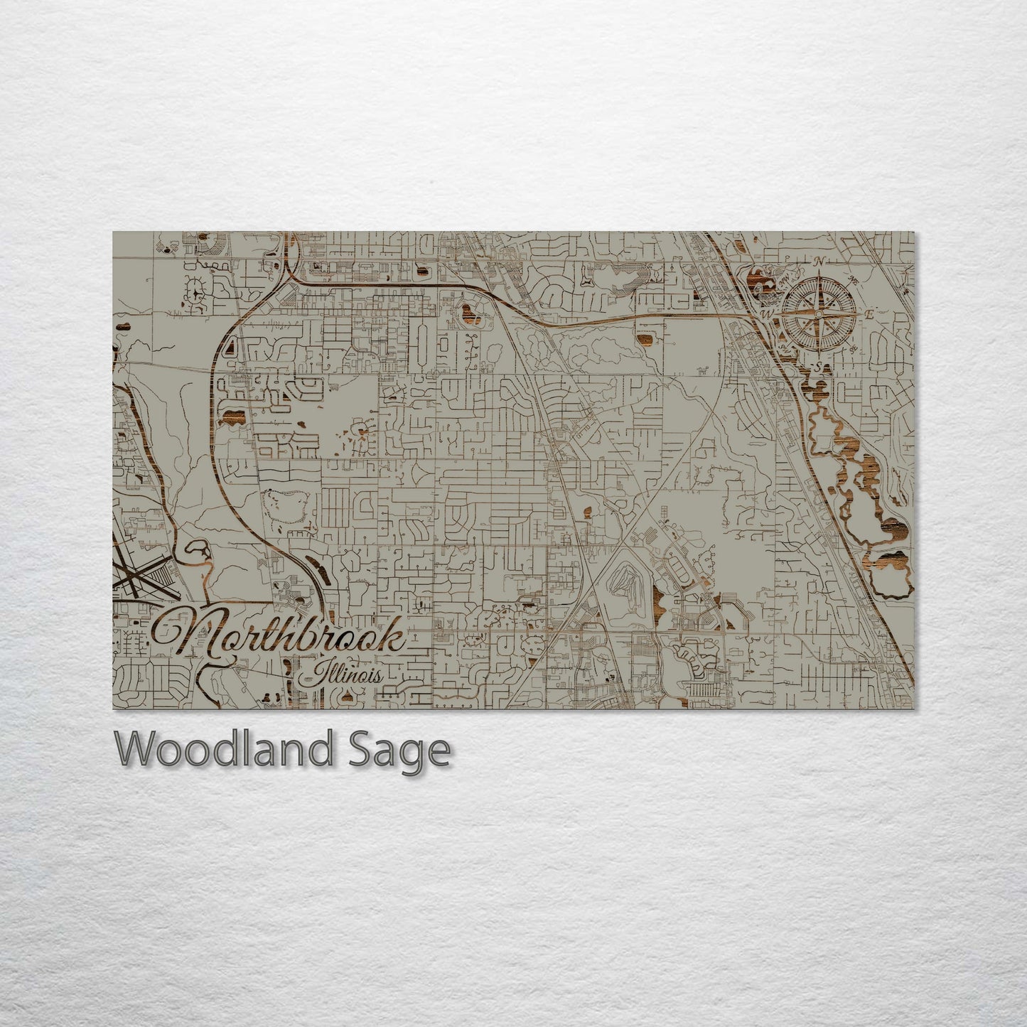 Northbrook, Illinois Street Map