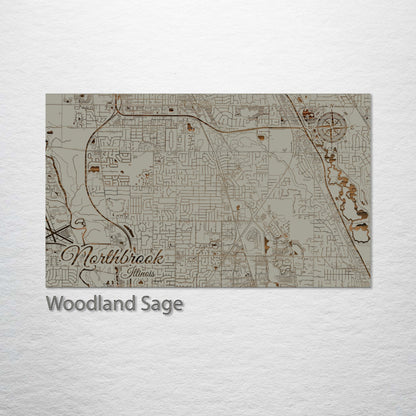 Northbrook, Illinois Street Map