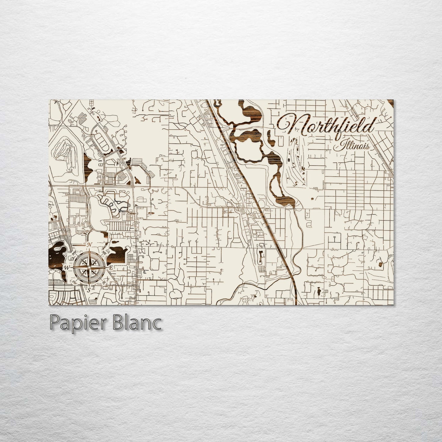 Northfield, Illinois Street Map