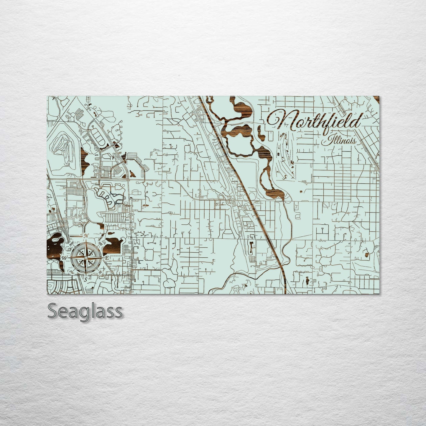 Northfield, Illinois Street Map