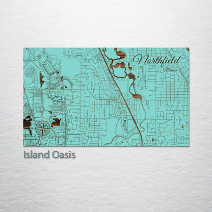 Northfield, Illinois Street Map