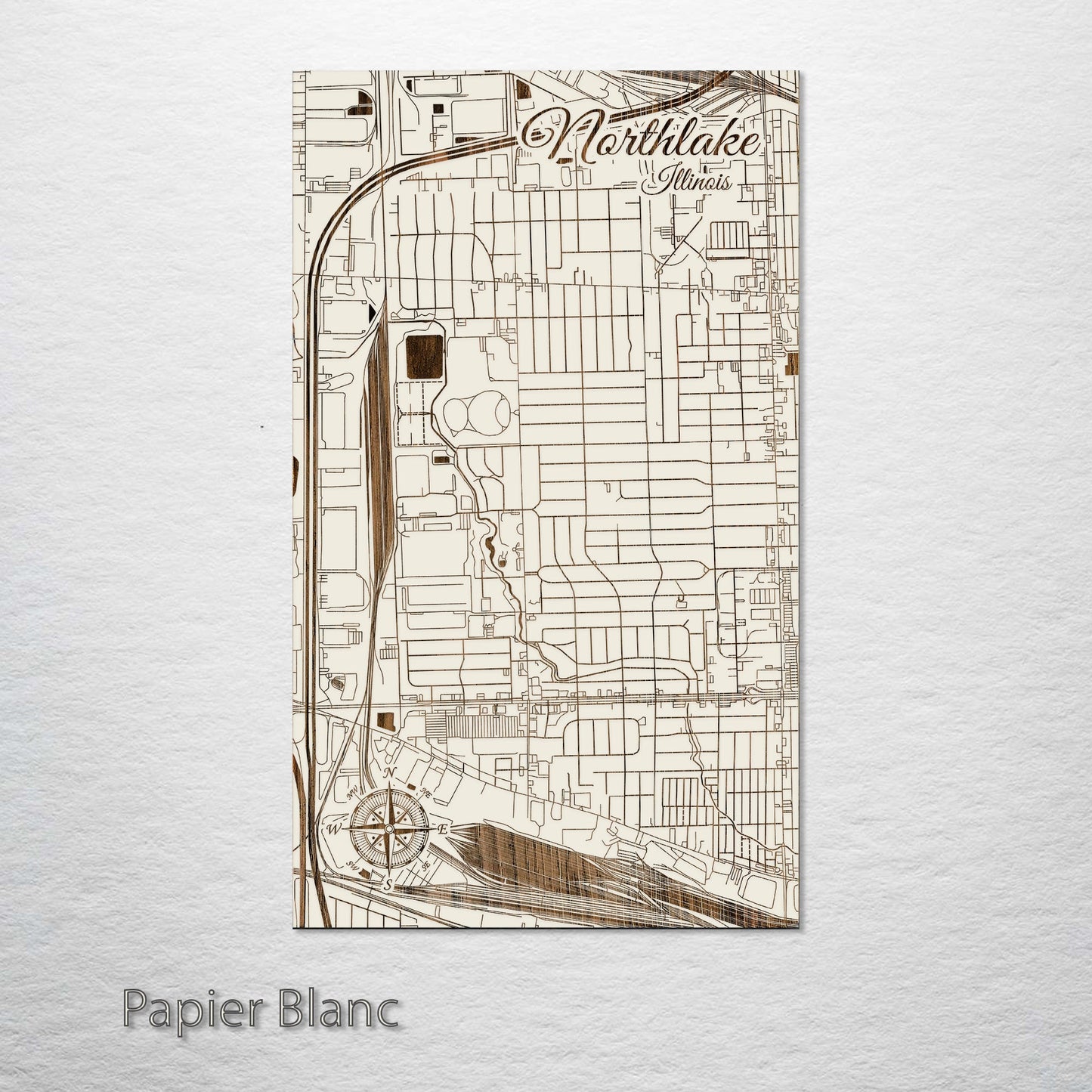 Northlake, Illinois Street Map