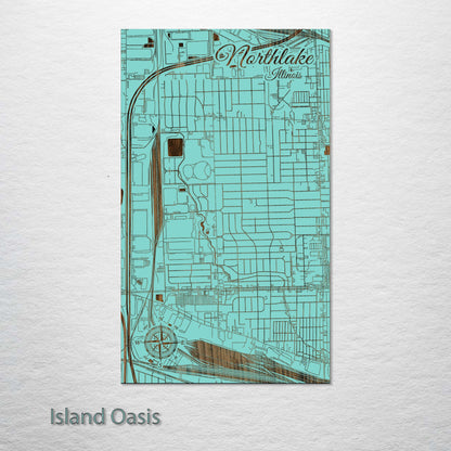 Northlake, Illinois Street Map