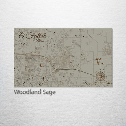 O'Fallon, Illinois Street Map