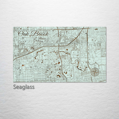 Oak Brook, Illinois Street Map