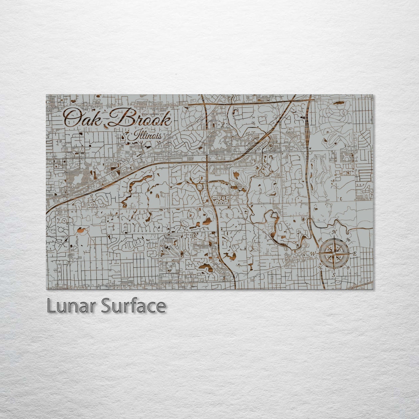 Oak Brook, Illinois Street Map