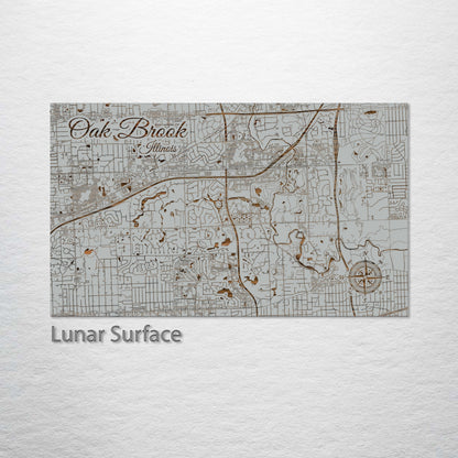 Oak Brook, Illinois Street Map