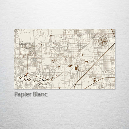 Oak Forest, Illinois Street Map