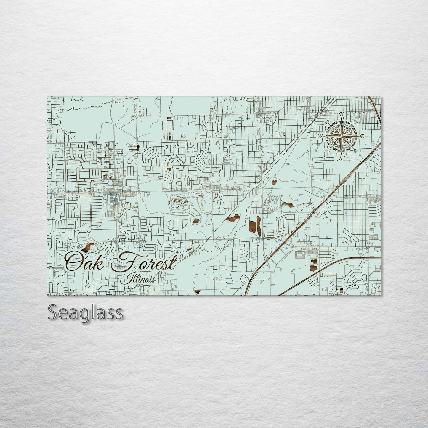 Oak Forest, Illinois Street Map