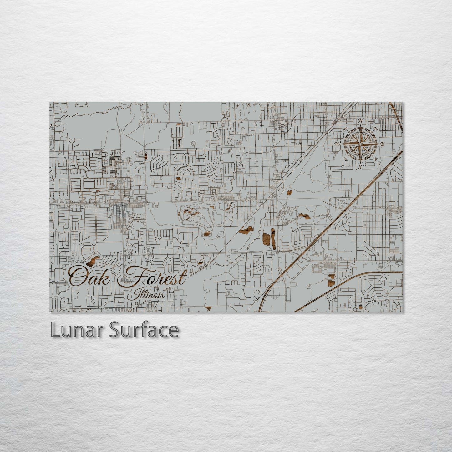 Oak Forest, Illinois Street Map