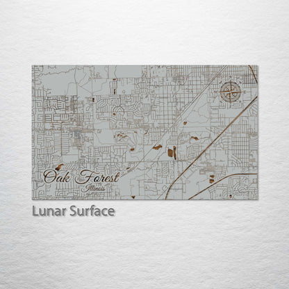 Oak Forest, Illinois Street Map