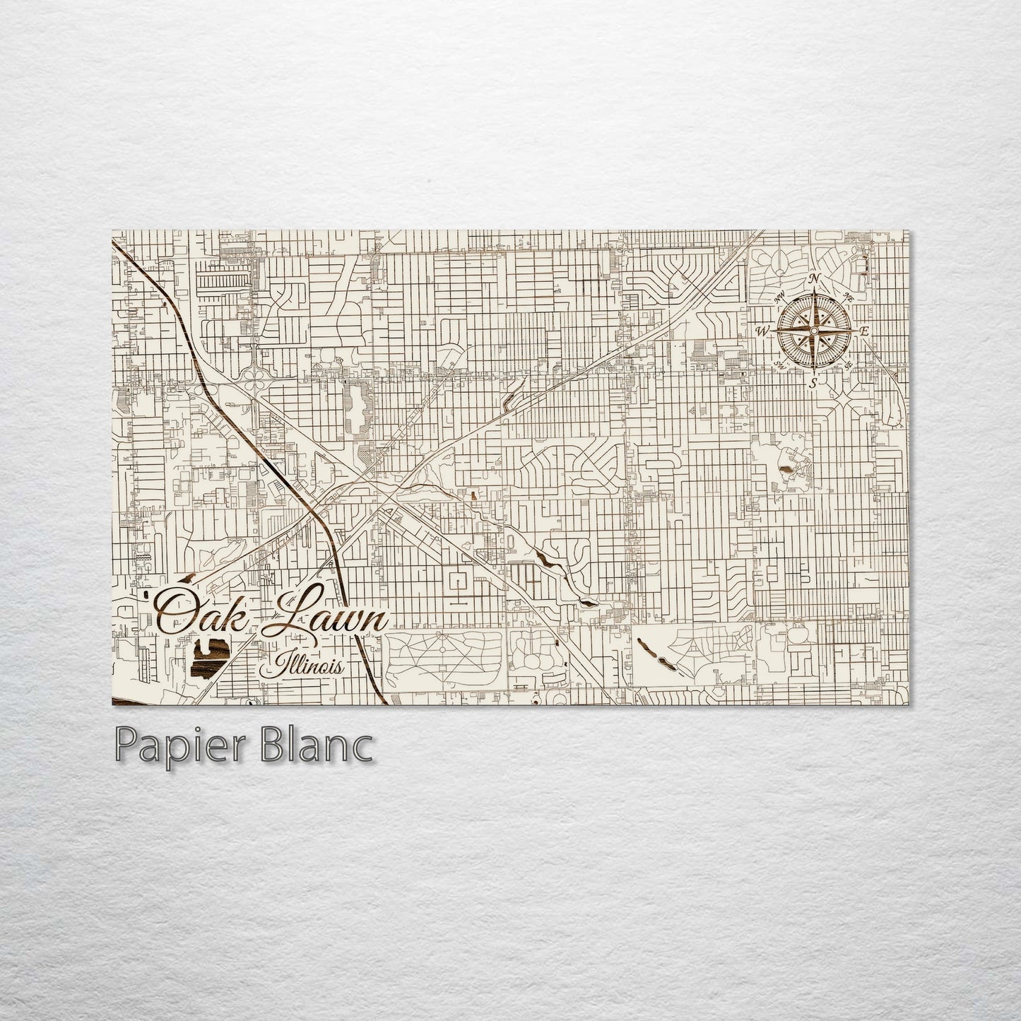 Oak Lawn, Illinois Street Map