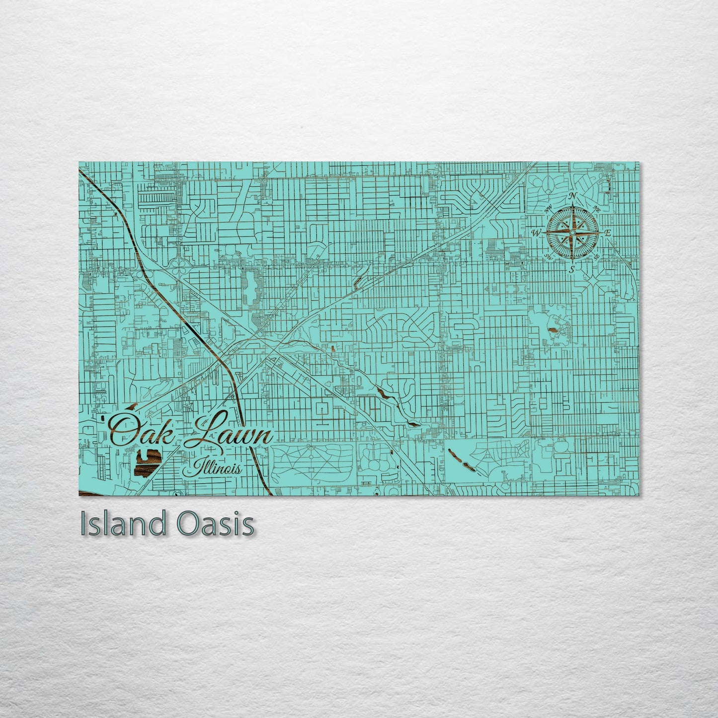 Oak Lawn, Illinois Street Map