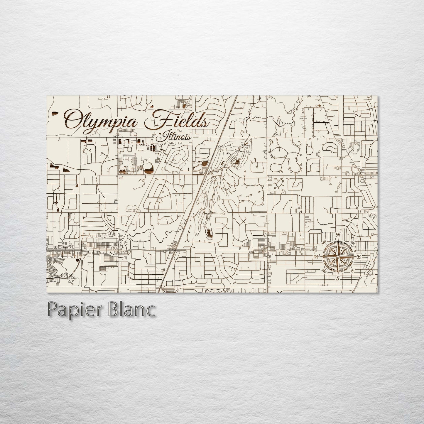 Olympia Fields, Illinois Street Map