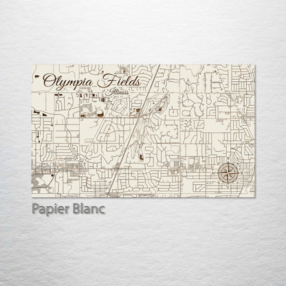 Olympia Fields, Illinois Street Map