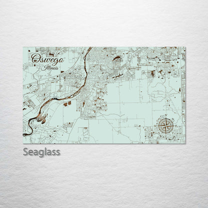 Oswego, Illinois Street Map