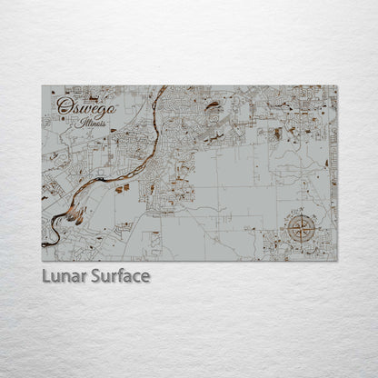 Oswego, Illinois Street Map