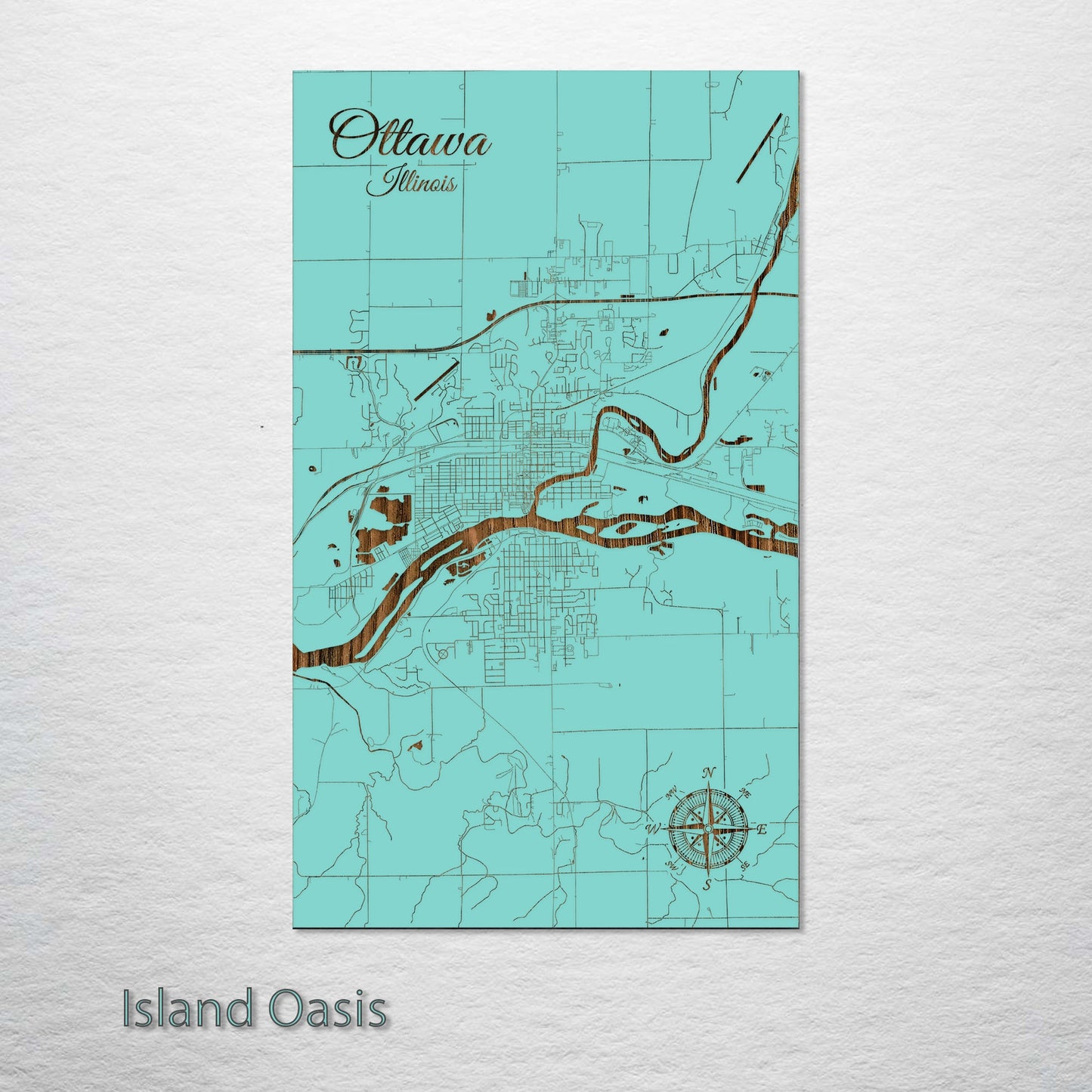 Ottawa, Illinois Street Map