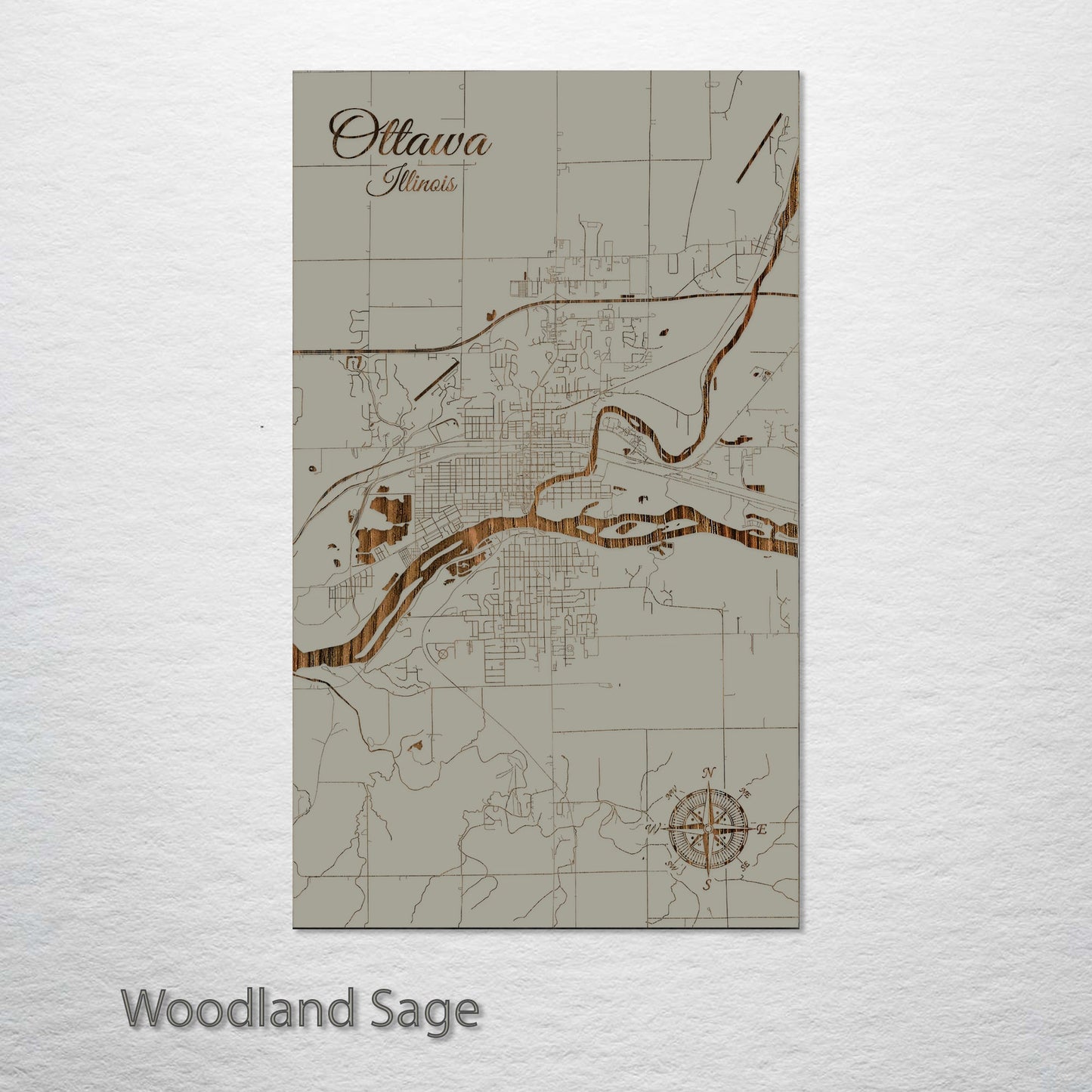 Ottawa, Illinois Street Map