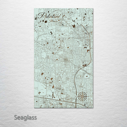 Palatine, Illinois Street Map