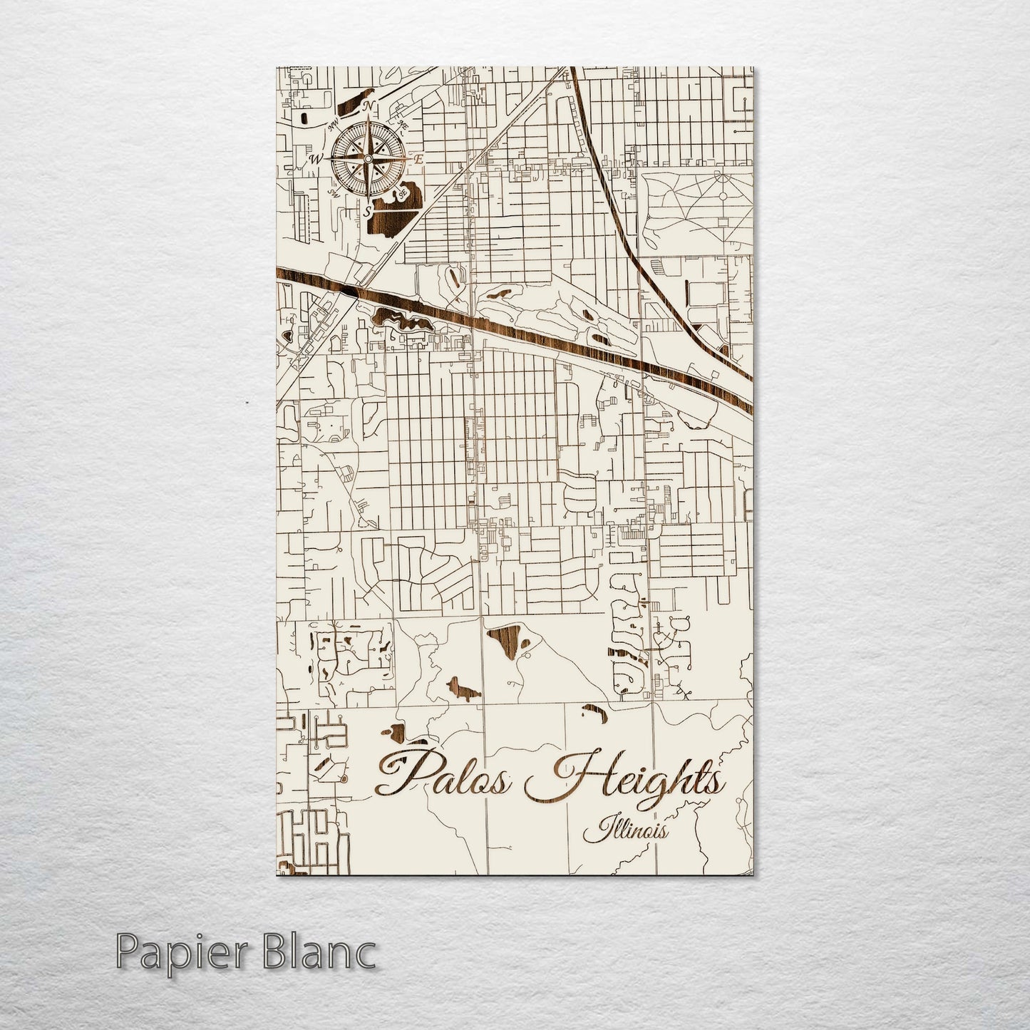 Palos Heights, Illinois Street Map