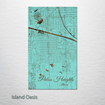 Palos Heights, Illinois Street Map