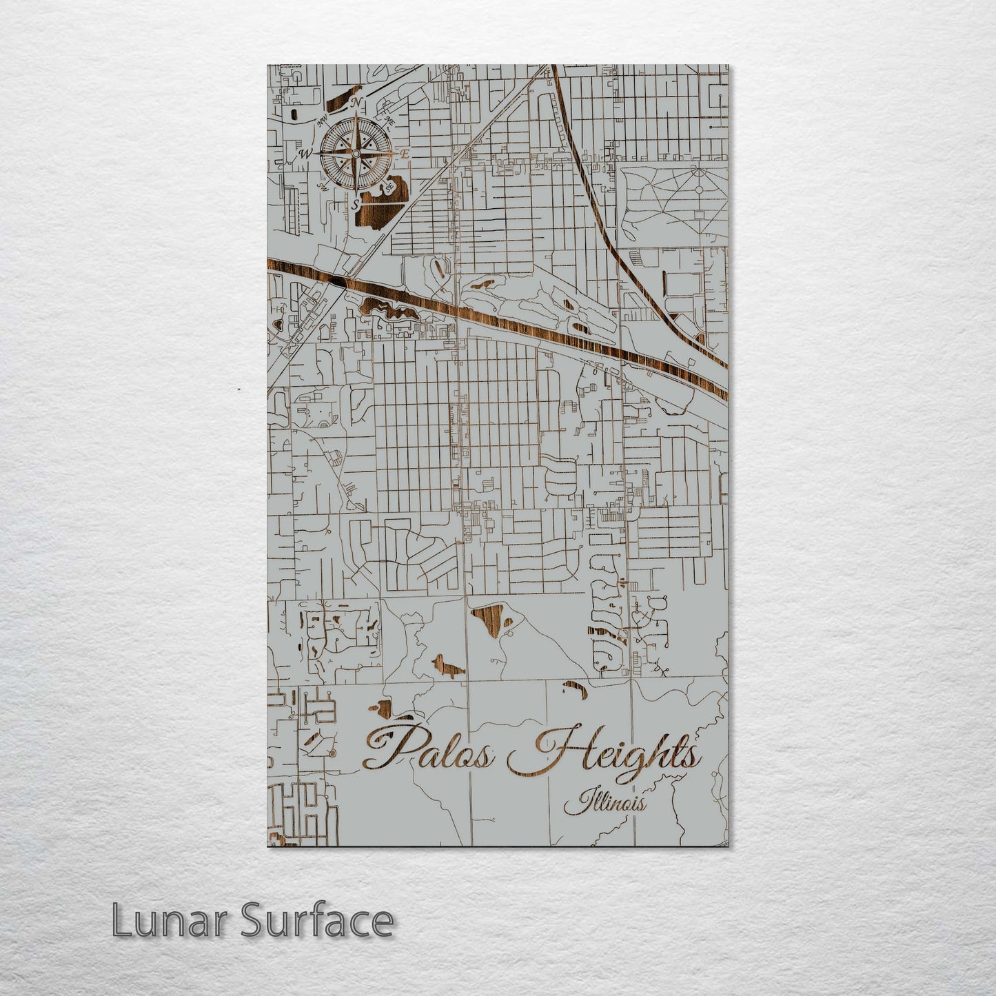 Palos Heights, Illinois Street Map