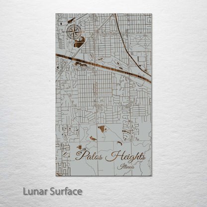 Palos Heights, Illinois Street Map