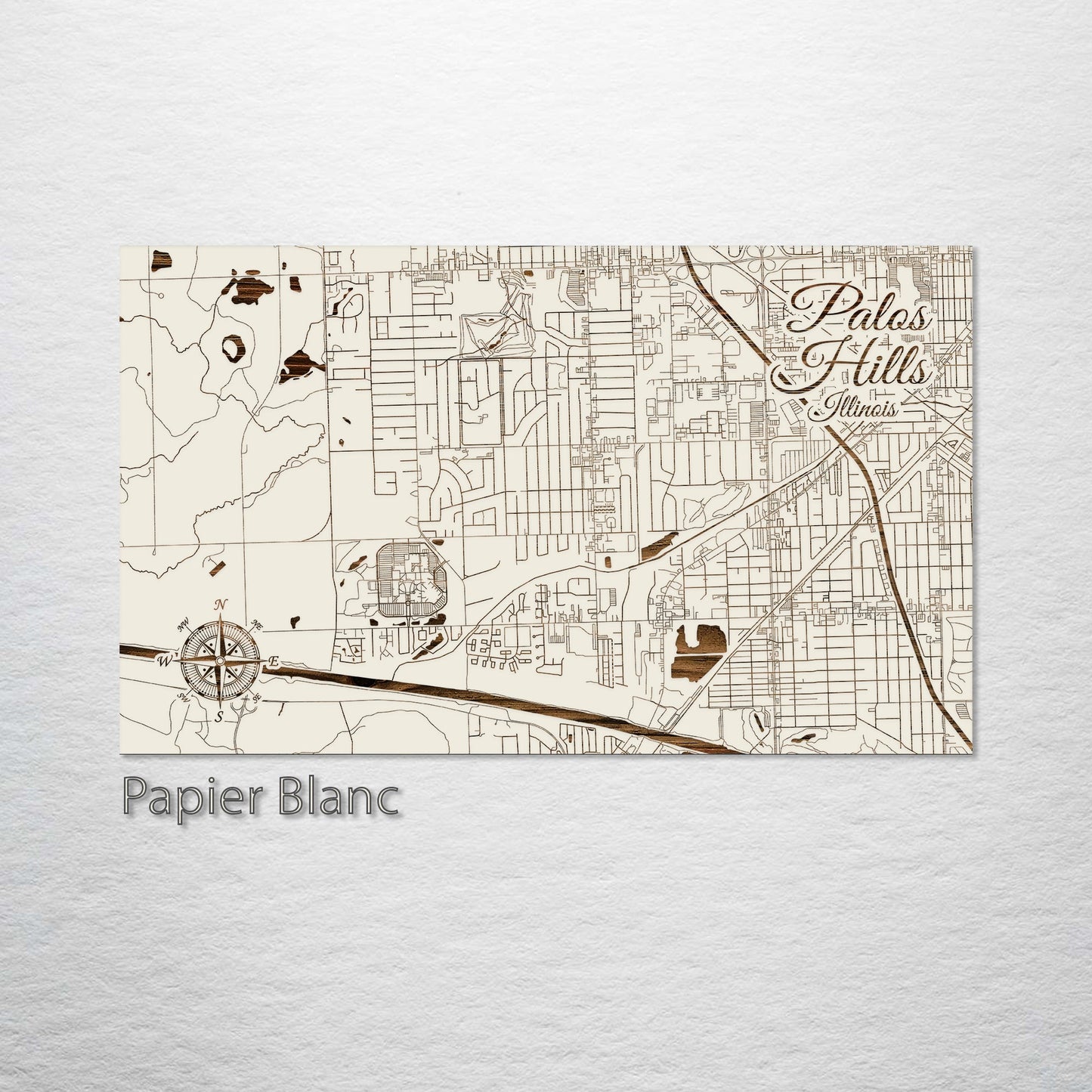 Palos Hills, Illinois Street Map