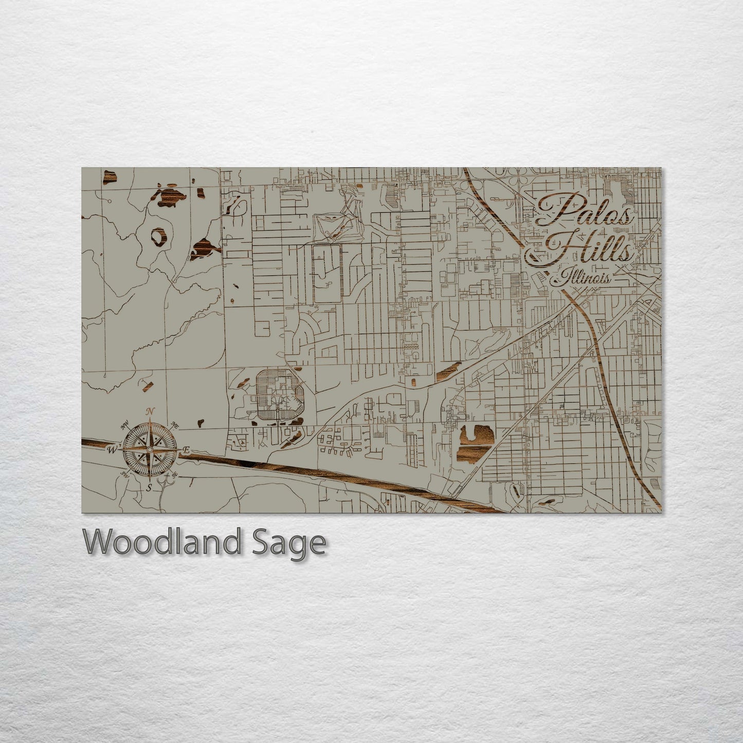 Palos Hills, Illinois Street Map