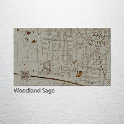 Palos Hills, Illinois Street Map