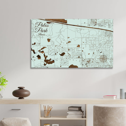 Palos Park, Illinois Street Map