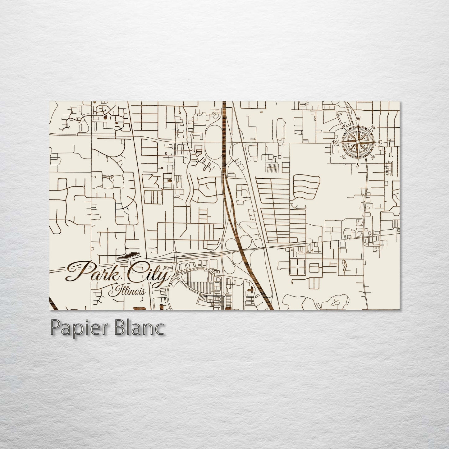 Park City, Illinois Street Map