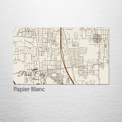 Park City, Illinois Street Map