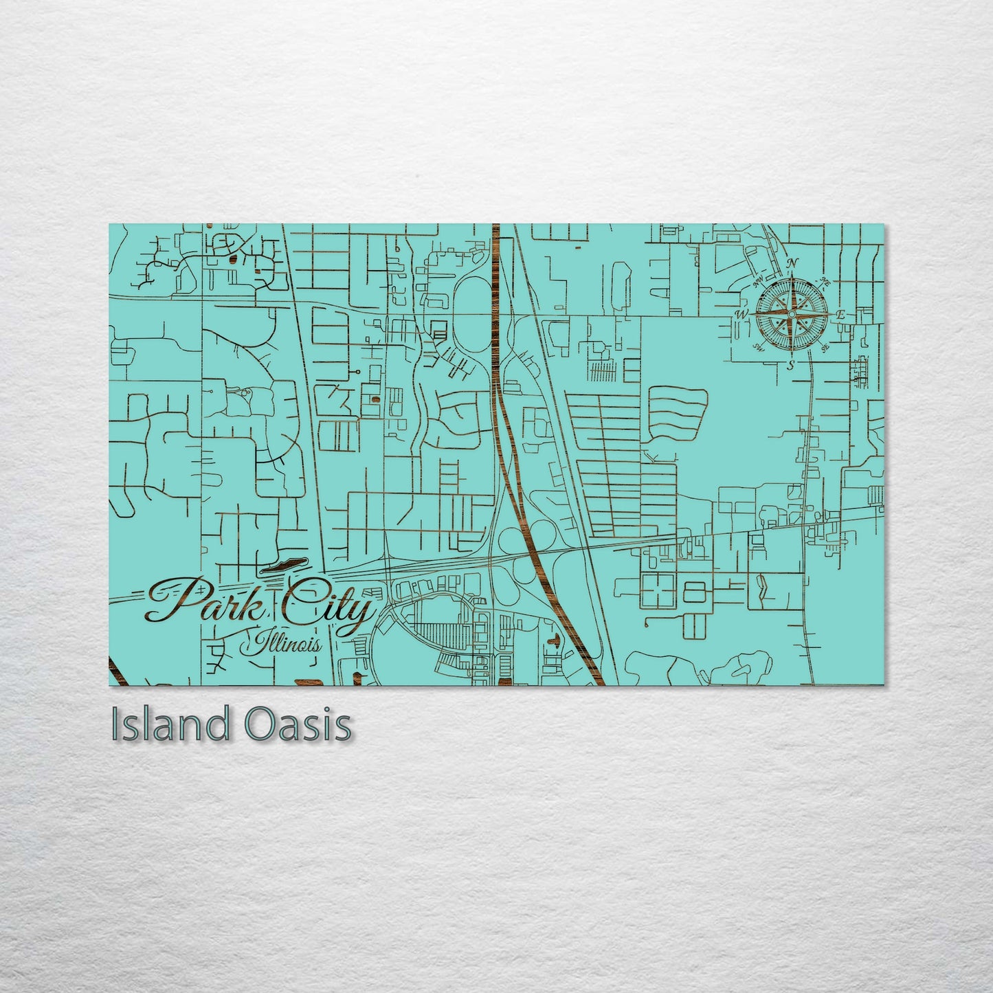 Park City, Illinois Street Map