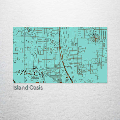 Park City, Illinois Street Map