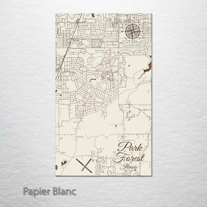 Park Forest, Illinois Street Map
