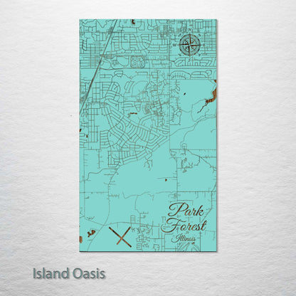 Park Forest, Illinois Street Map