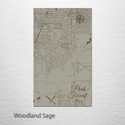 Park Forest, Illinois Street Map