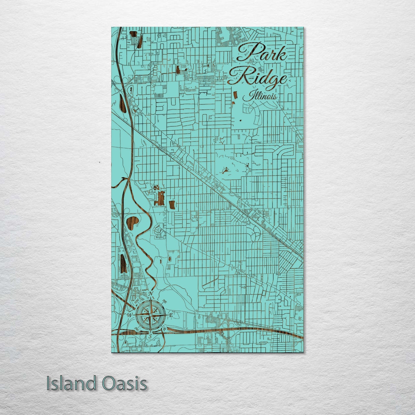 Park Ridge, Illinois Street Map