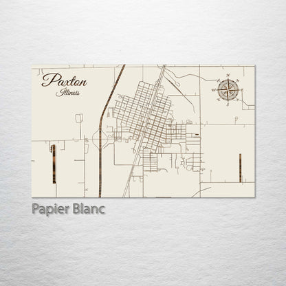 Paxton, Illinois Street Map