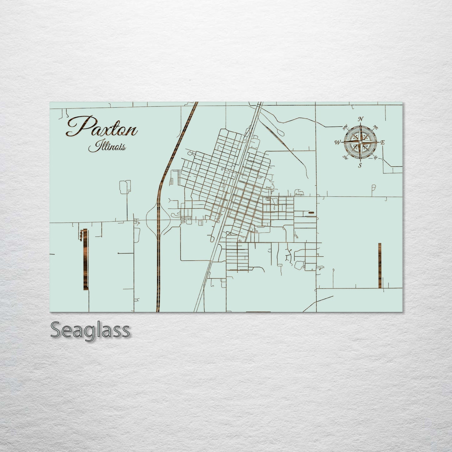 Paxton, Illinois Street Map