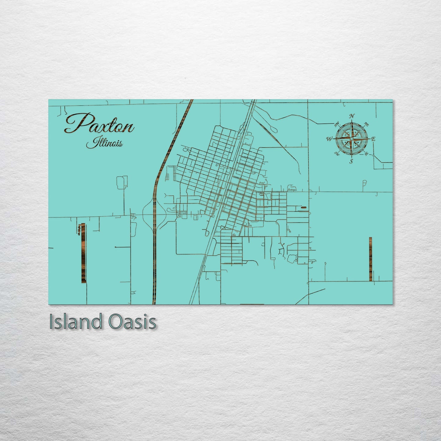 Paxton, Illinois Street Map
