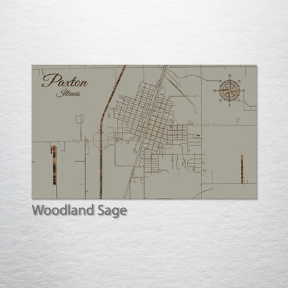 Paxton, Illinois Street Map