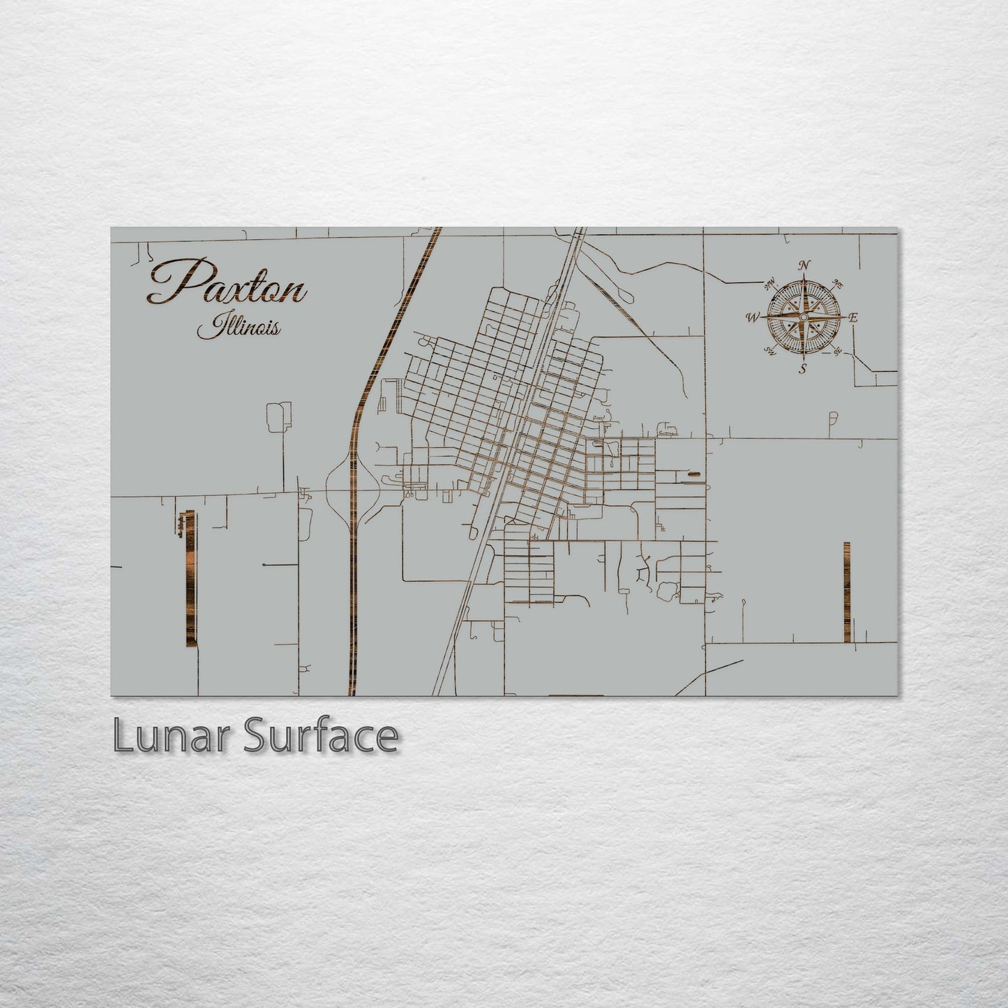 Paxton, Illinois Street Map