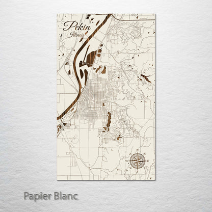 Pekin, Illinois Street Map