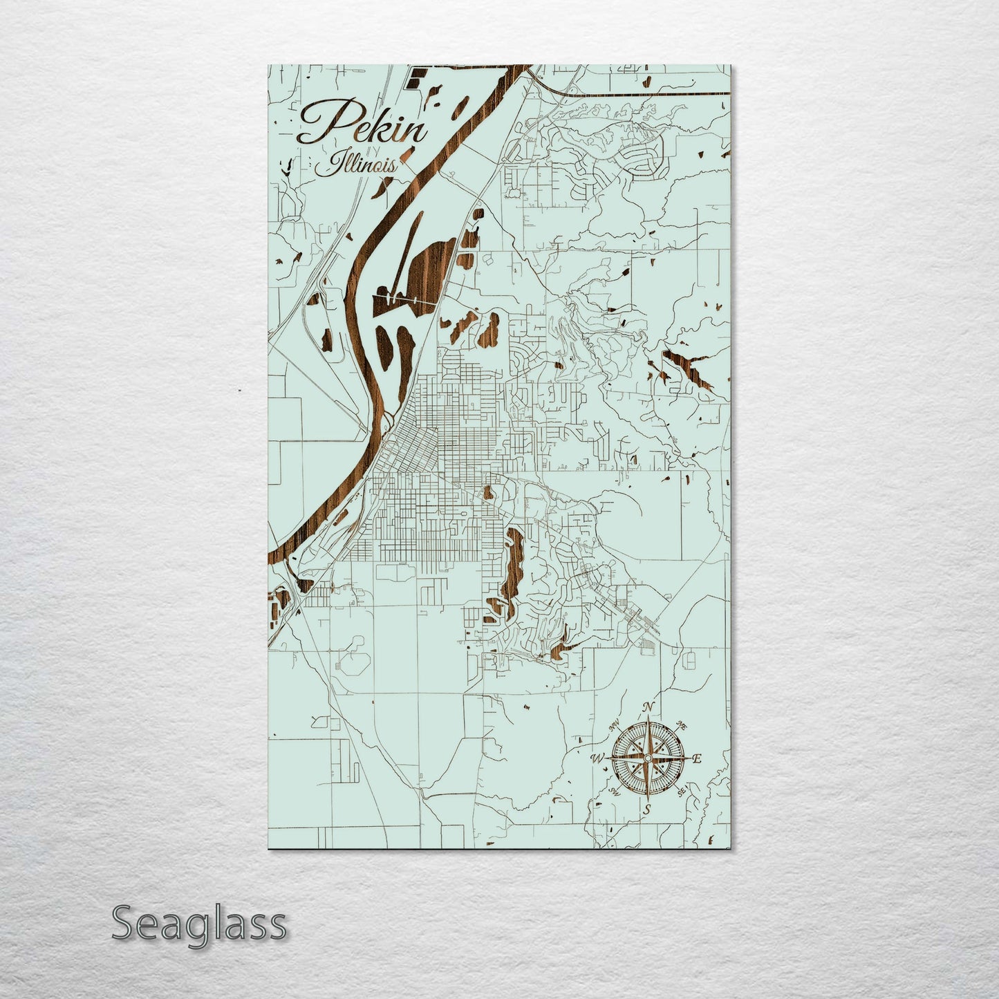 Pekin, Illinois Street Map