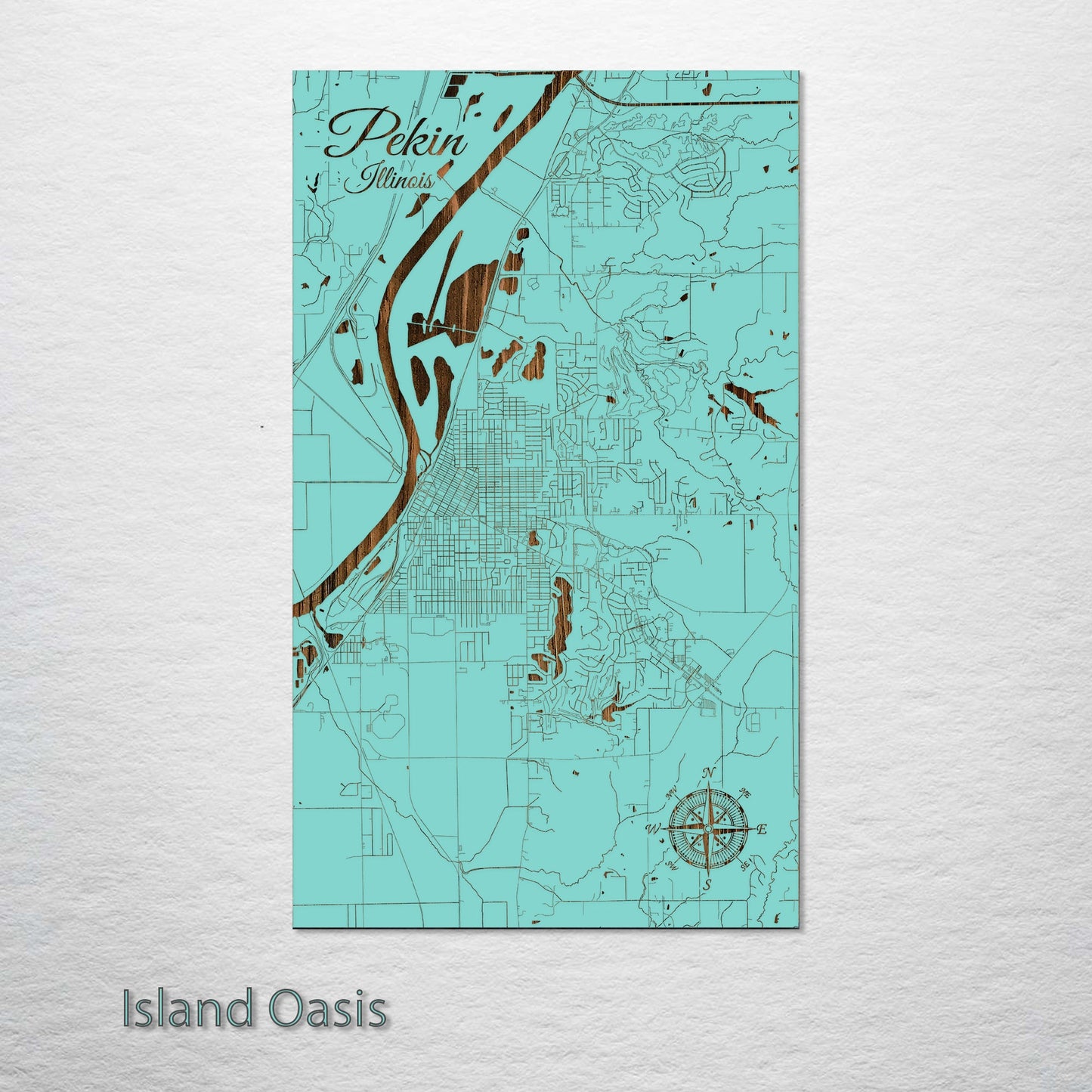 Pekin, Illinois Street Map