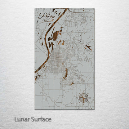 Pekin, Illinois Street Map